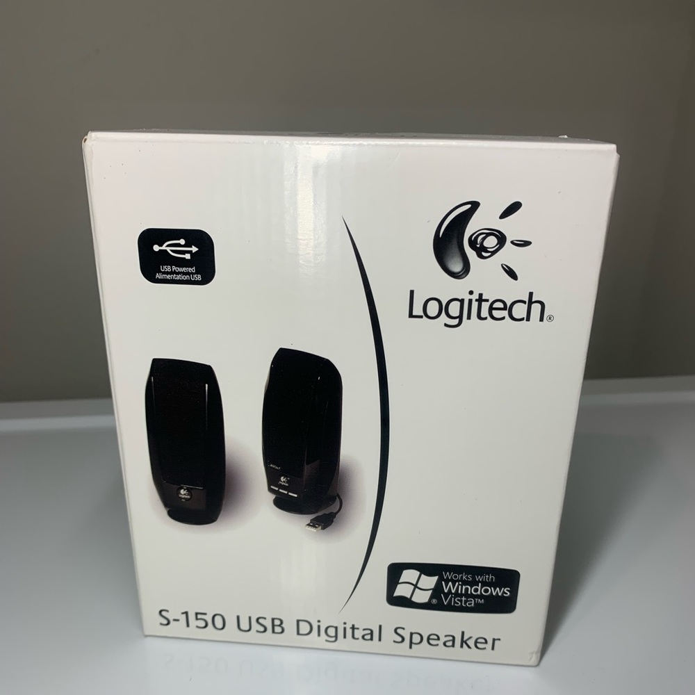Logitech s-150 USB digital computer speakers